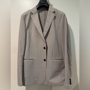 Theory Clinton Kelso Nylon Blazer in Opal, 40